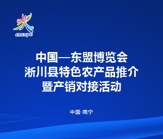 中国—东盟博览会 淅川县特色农产品推介暨产销对接活动